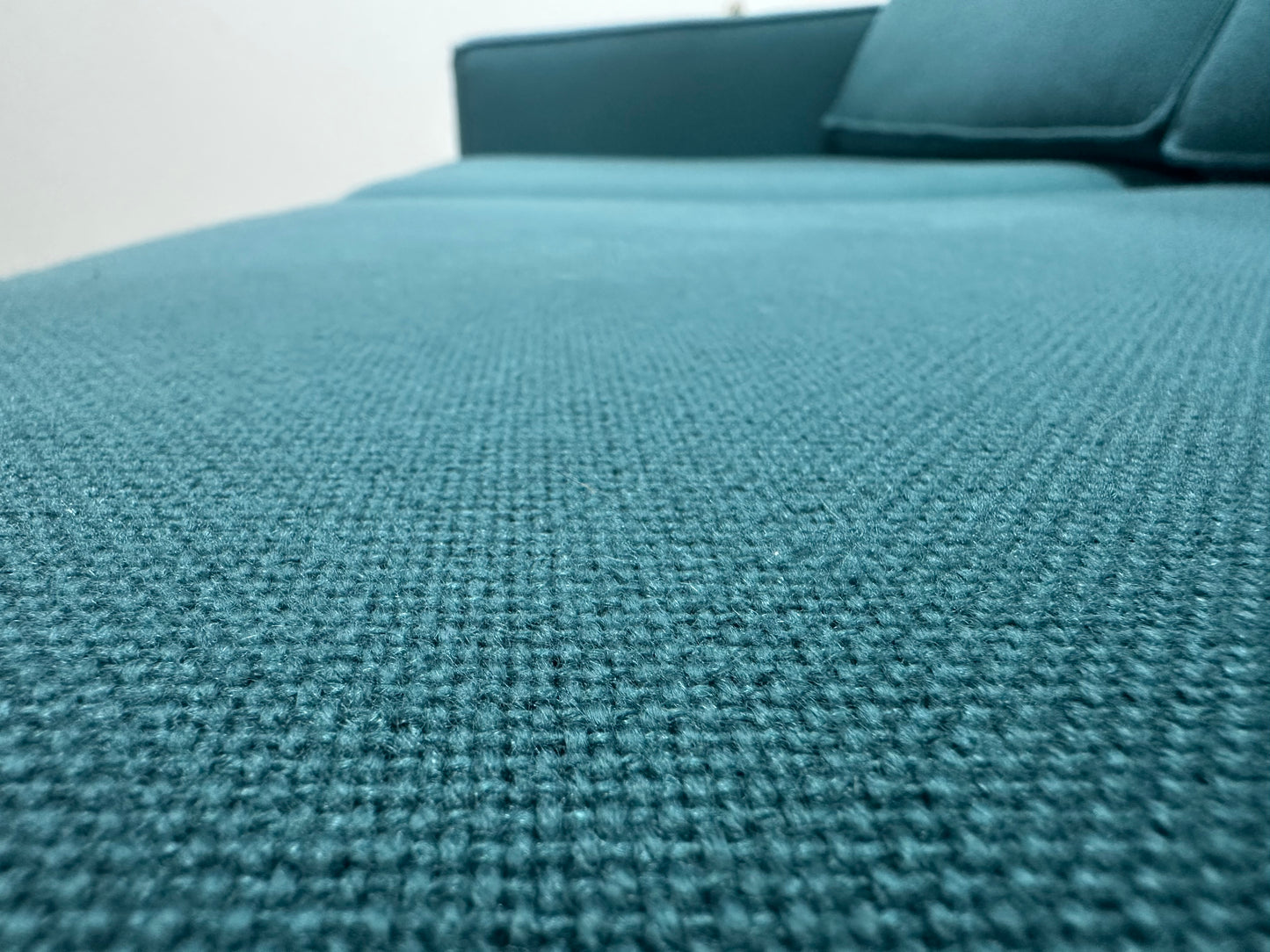 Blauwe 2.5-Zits Bank ~ Losse Kussens Met Afneembare Hoezen
