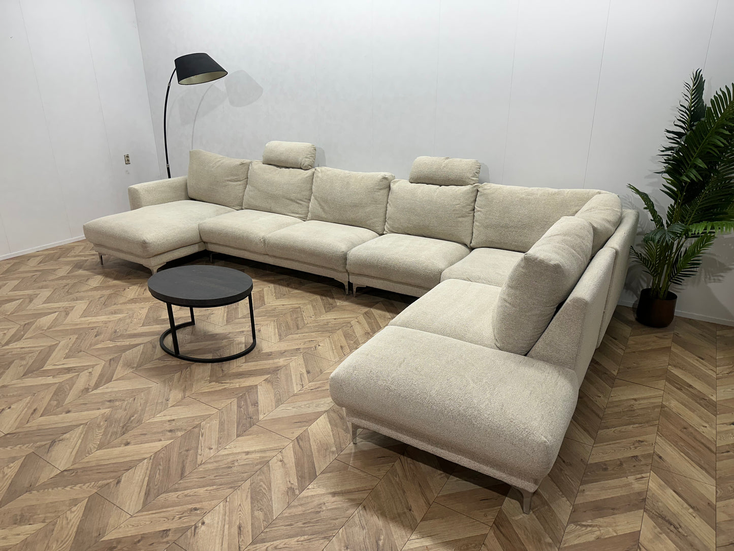 Crème Bouclé Ruime U Bank ~ Vaste Kussens