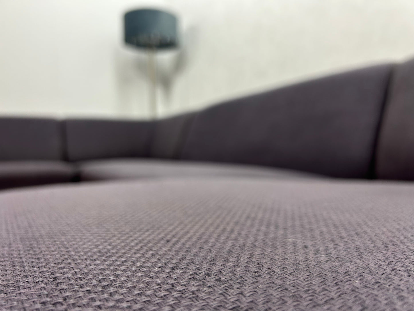 Antraciet U-Bank ~ Vaste Kussens