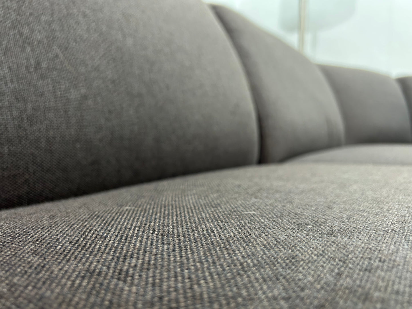 Bruine U-Bank ~ Vaste Kussens