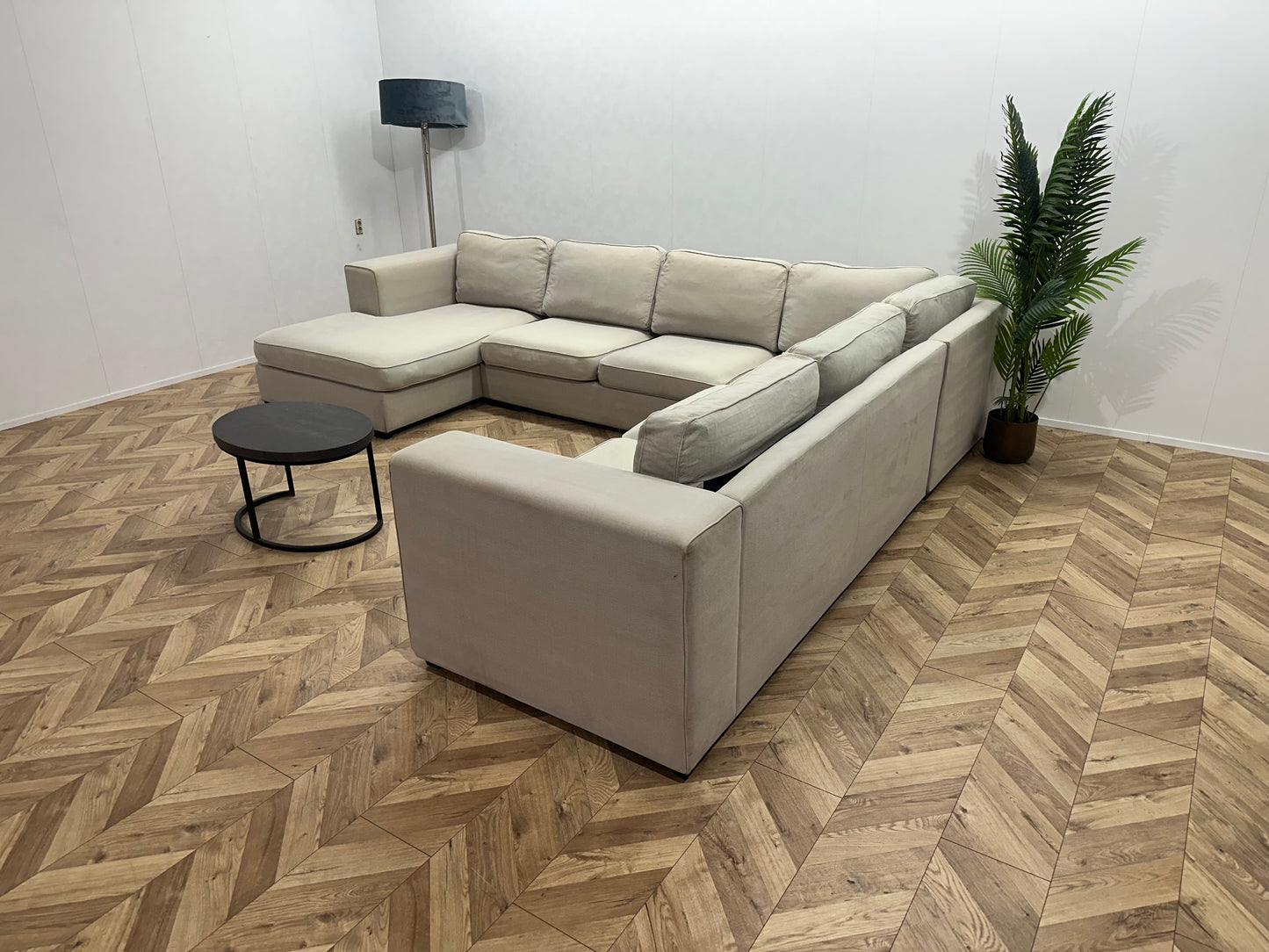 Crème Ruime U Bank ~ Losse Kussens Met Afneembare Hoezen