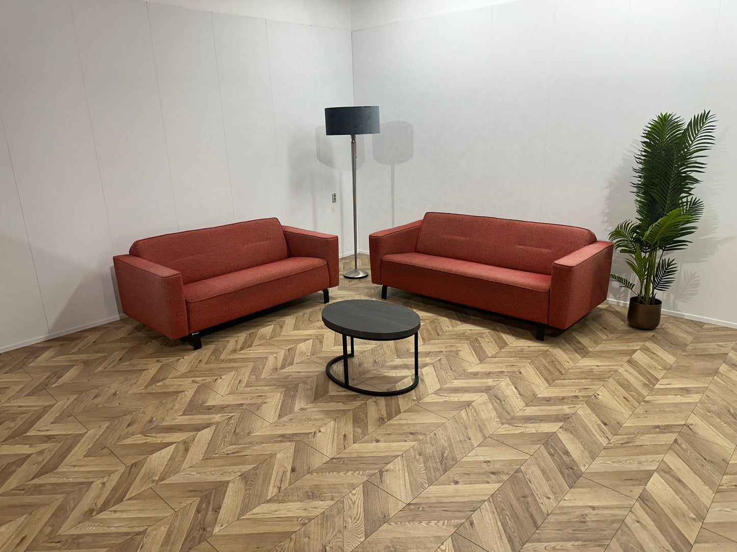 Montèl Rode Banken Set ~ Vaste Kussens