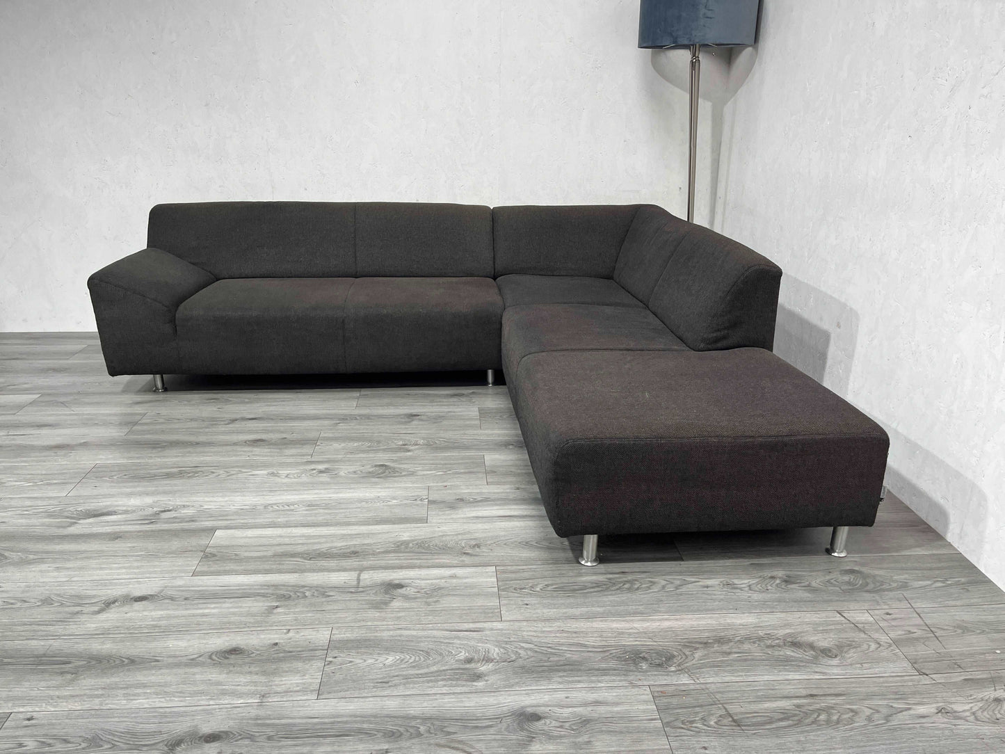 Donker Bruine Topform Hoekbank