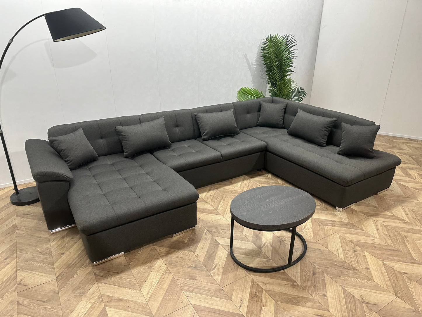 ! Showroom Model! Antraciet U Bank
