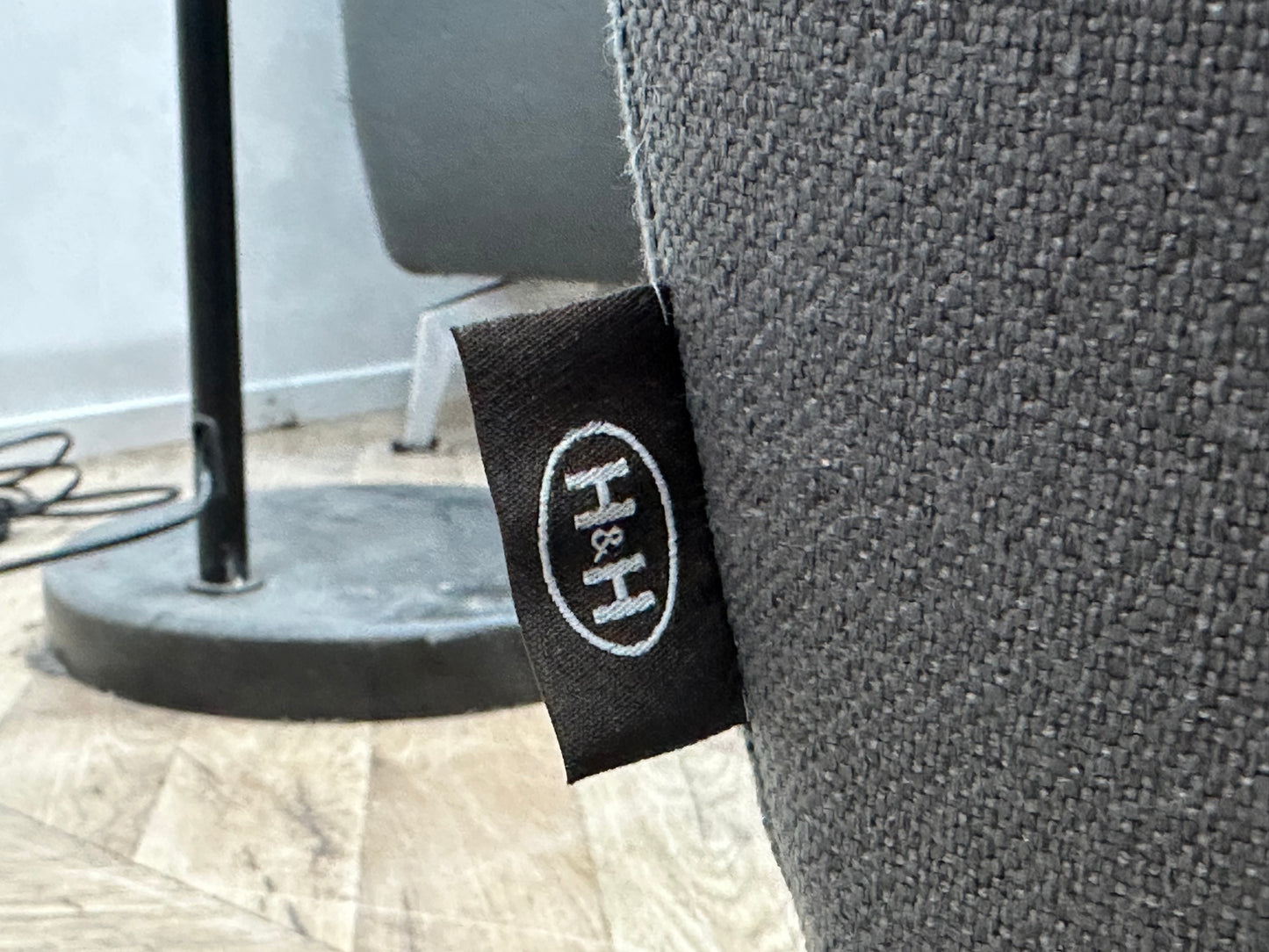 H&H Antraciet Banken Set ~ Vaste Kussens