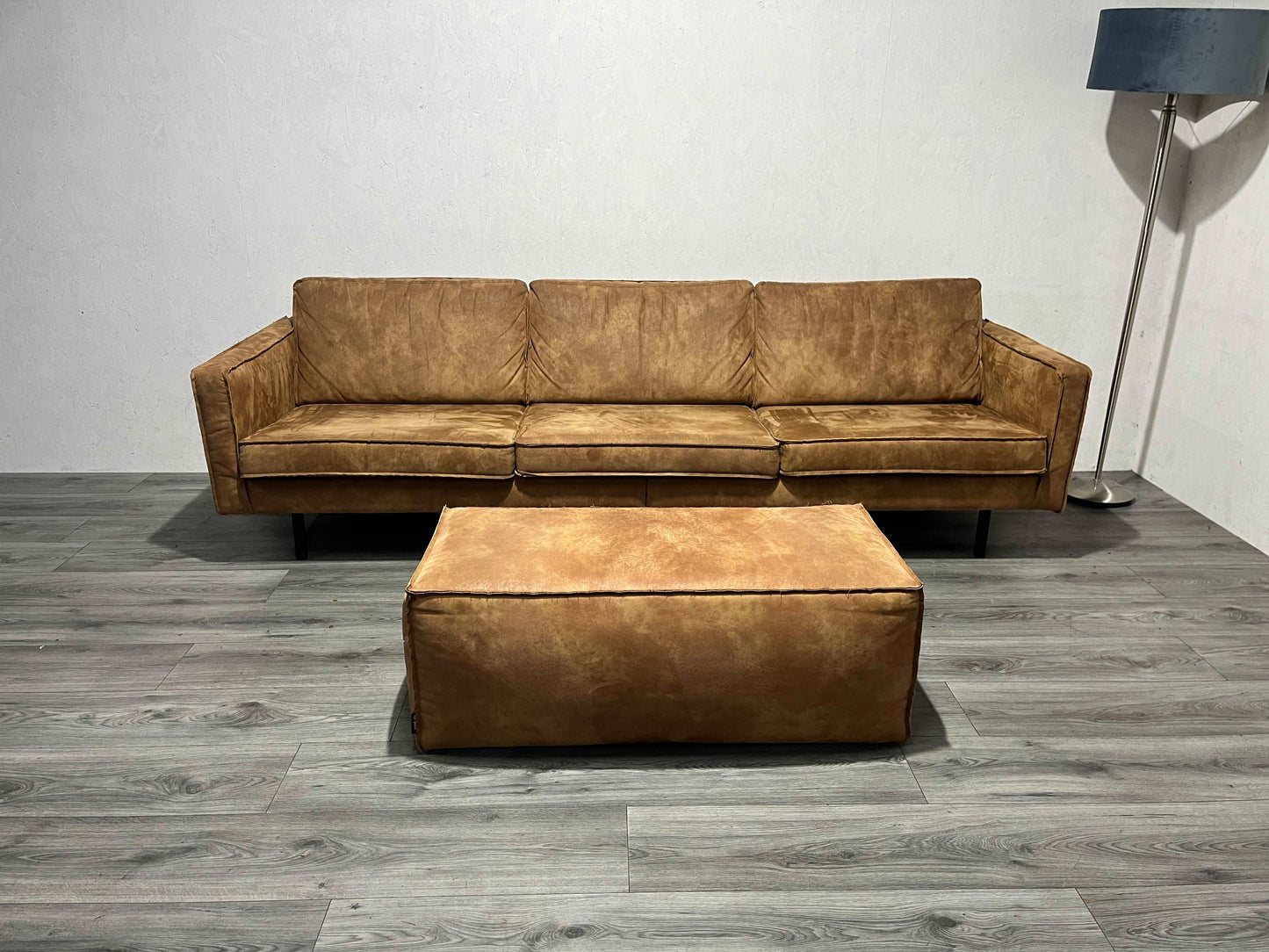 Be Pure Cognac Bruine 3 Zitter Inc. Hocker