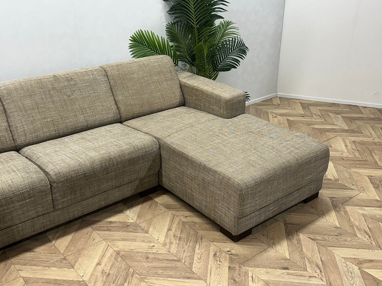 Beige U Bank ~ Vaste Kussens