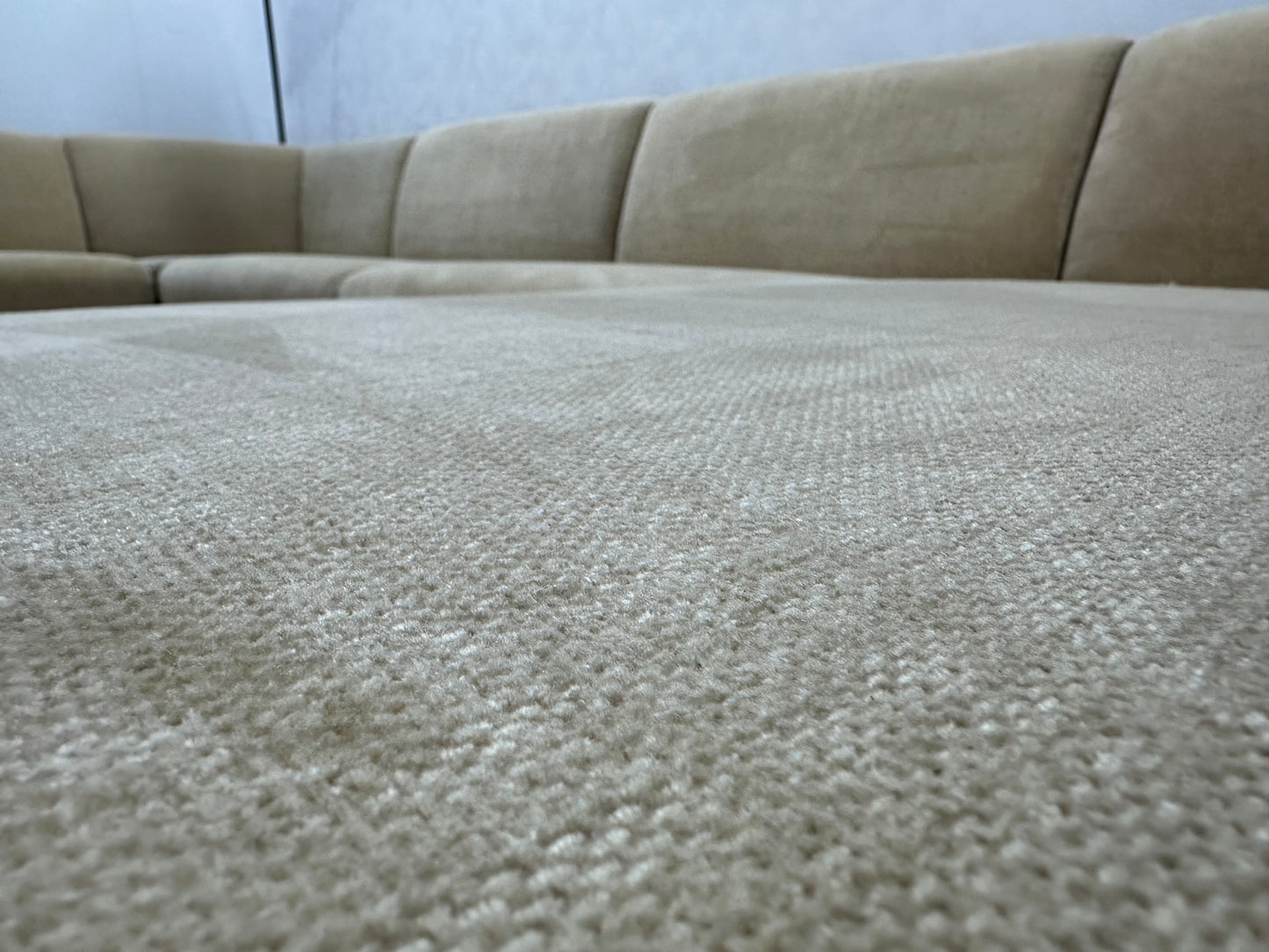 Montèl Beige Ruime U Bank ~ Vaste Kussens