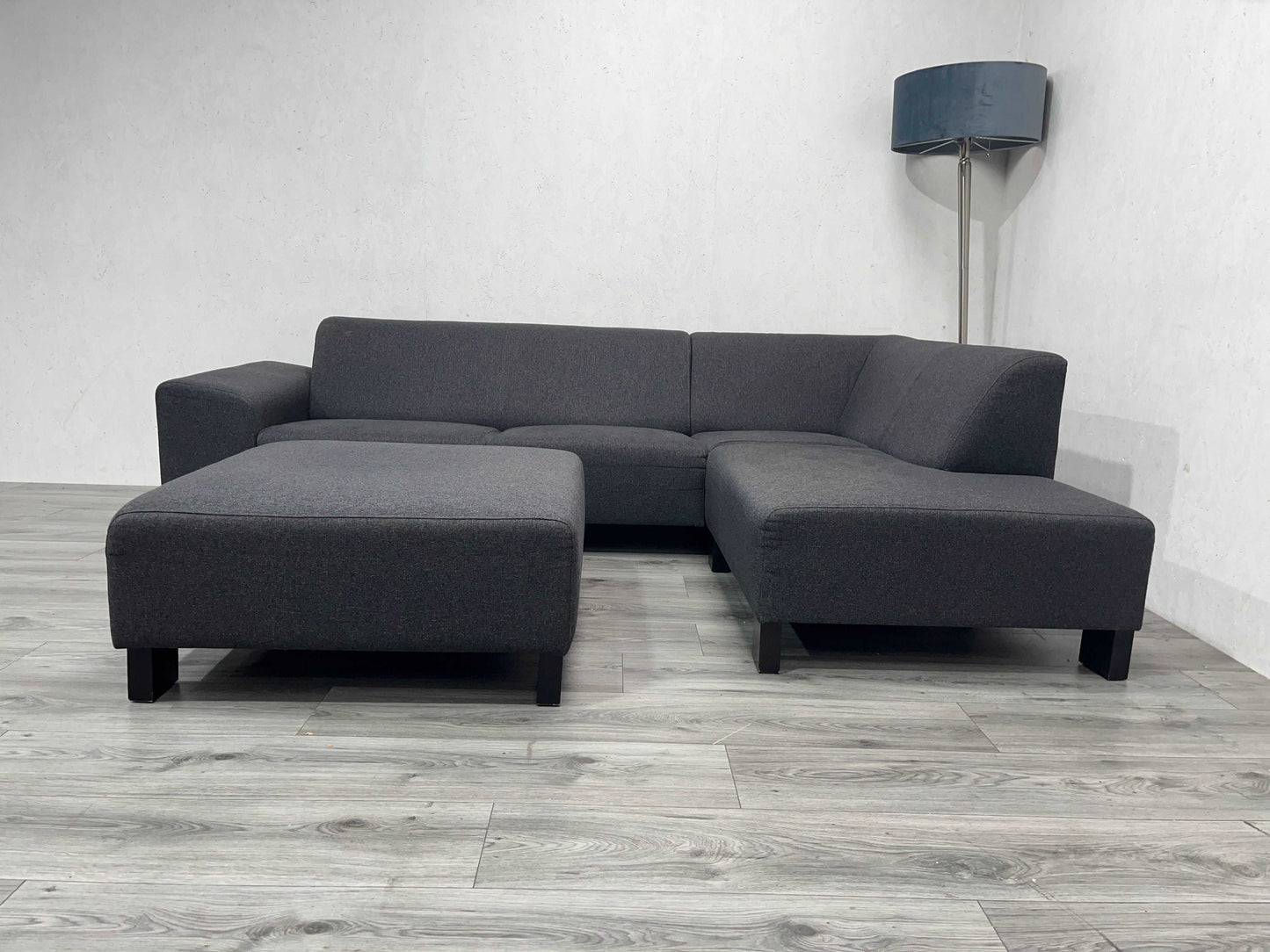 Antraciet HoekBank Inc. hocker