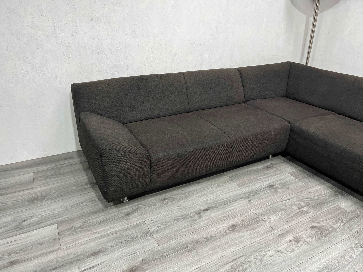 Donker Bruine Topform Hoekbank