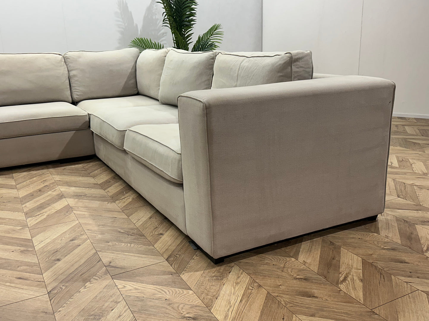 Crème Ruime U Bank ~ Losse Kussens Met Afneembare Hoezen