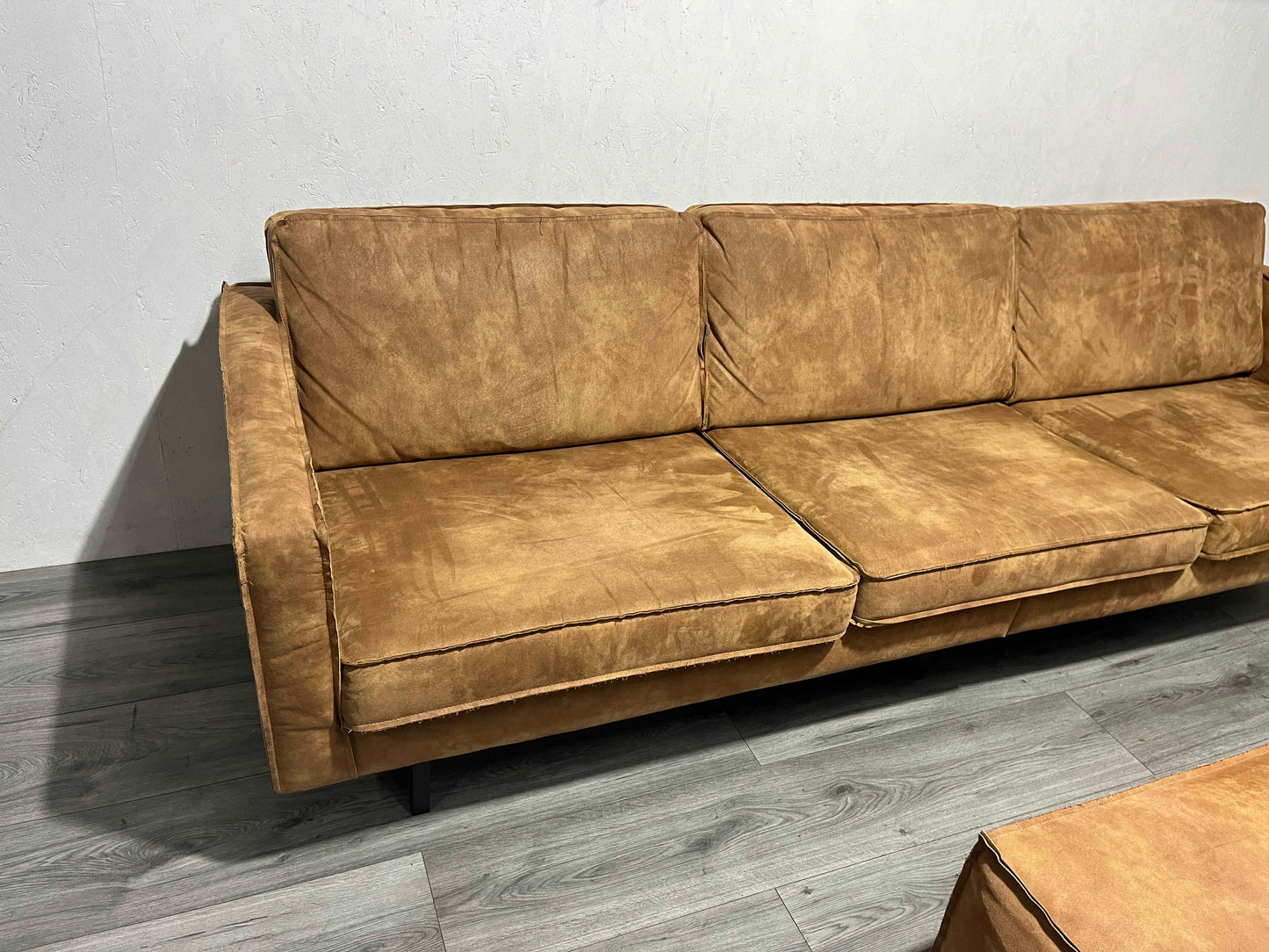 Be Pure Cognac Bruine 3 Zitter Inc. Hocker