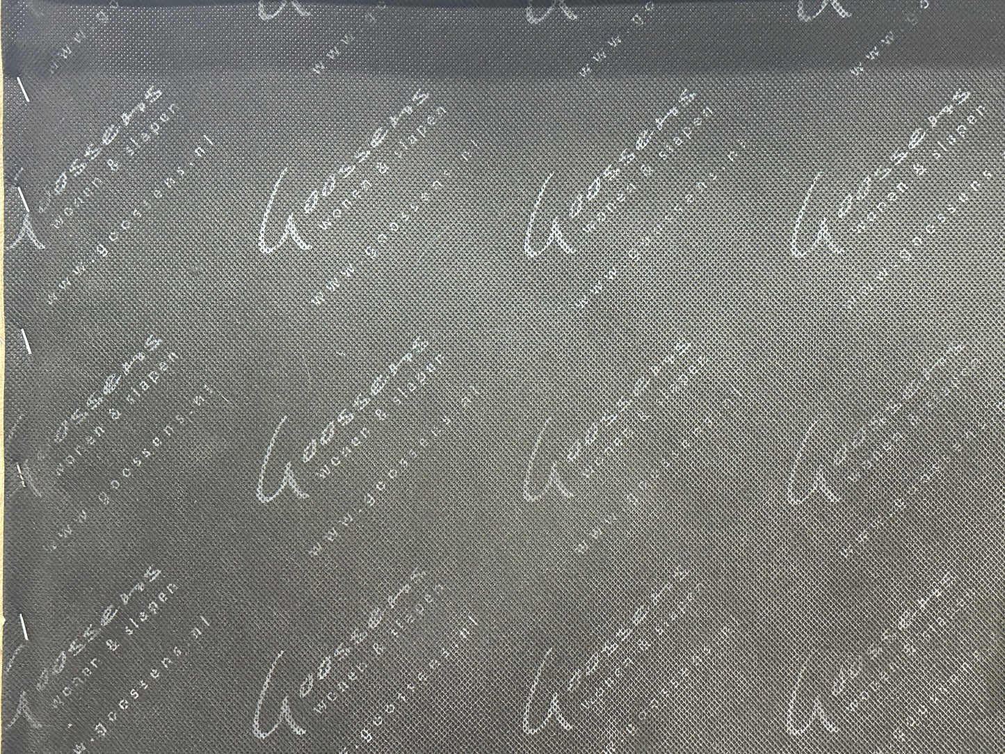 Goossens Crème Echt Lederen Hoekbank ~ Vaste Kussens