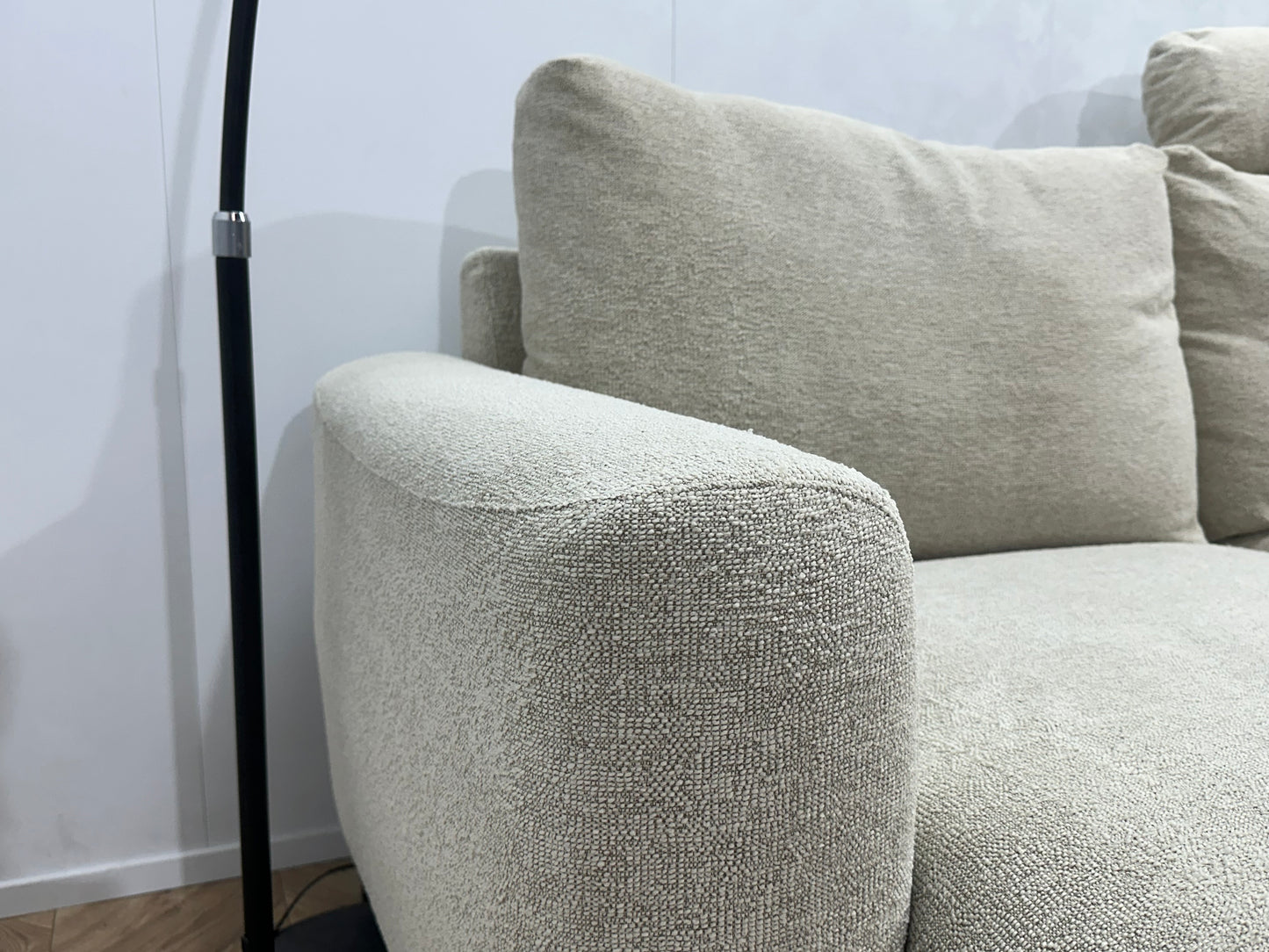 Crème Bouclé Ruime U Bank ~ Vaste Kussens