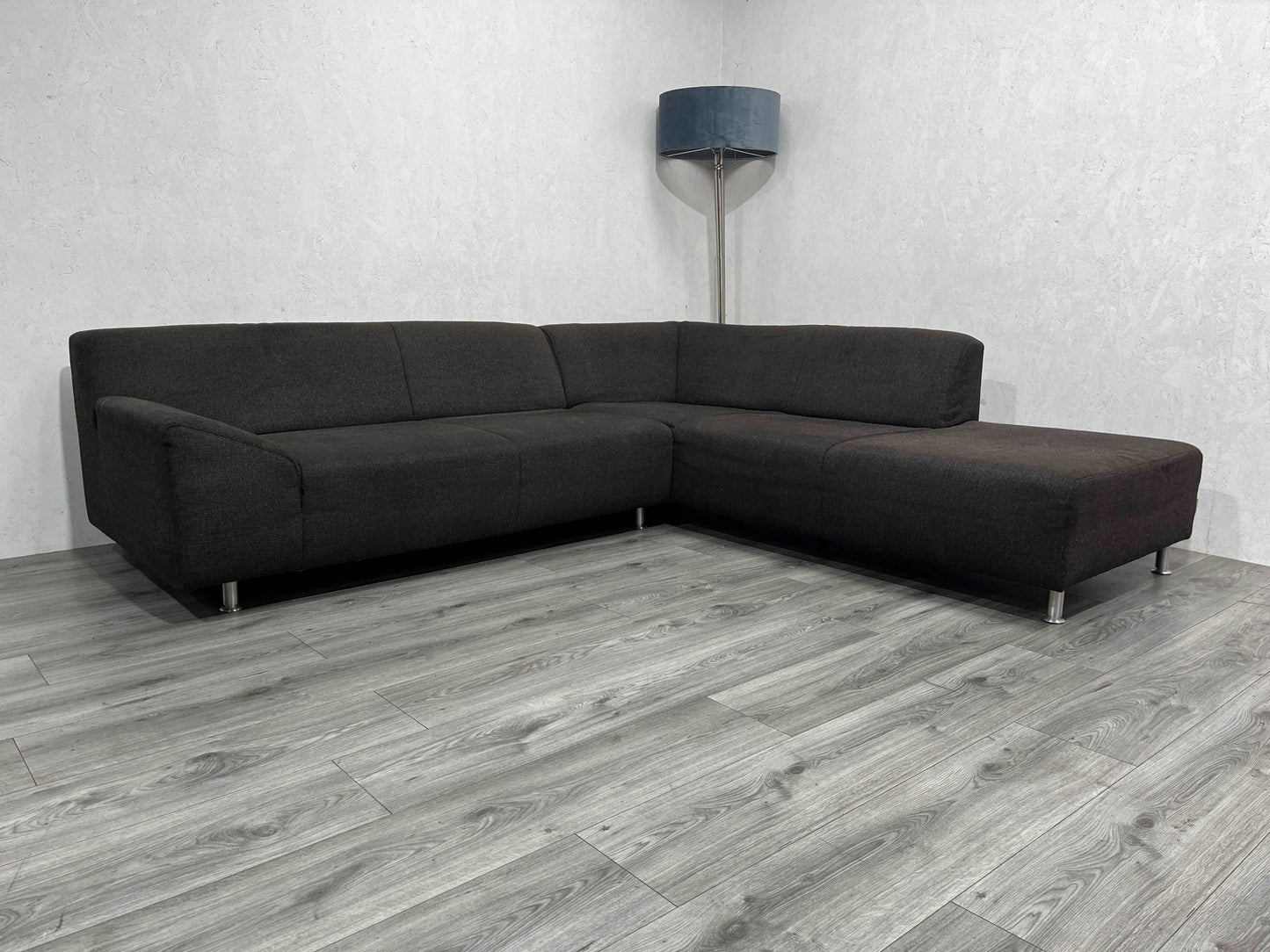 Donker Bruine Topform Hoekbank