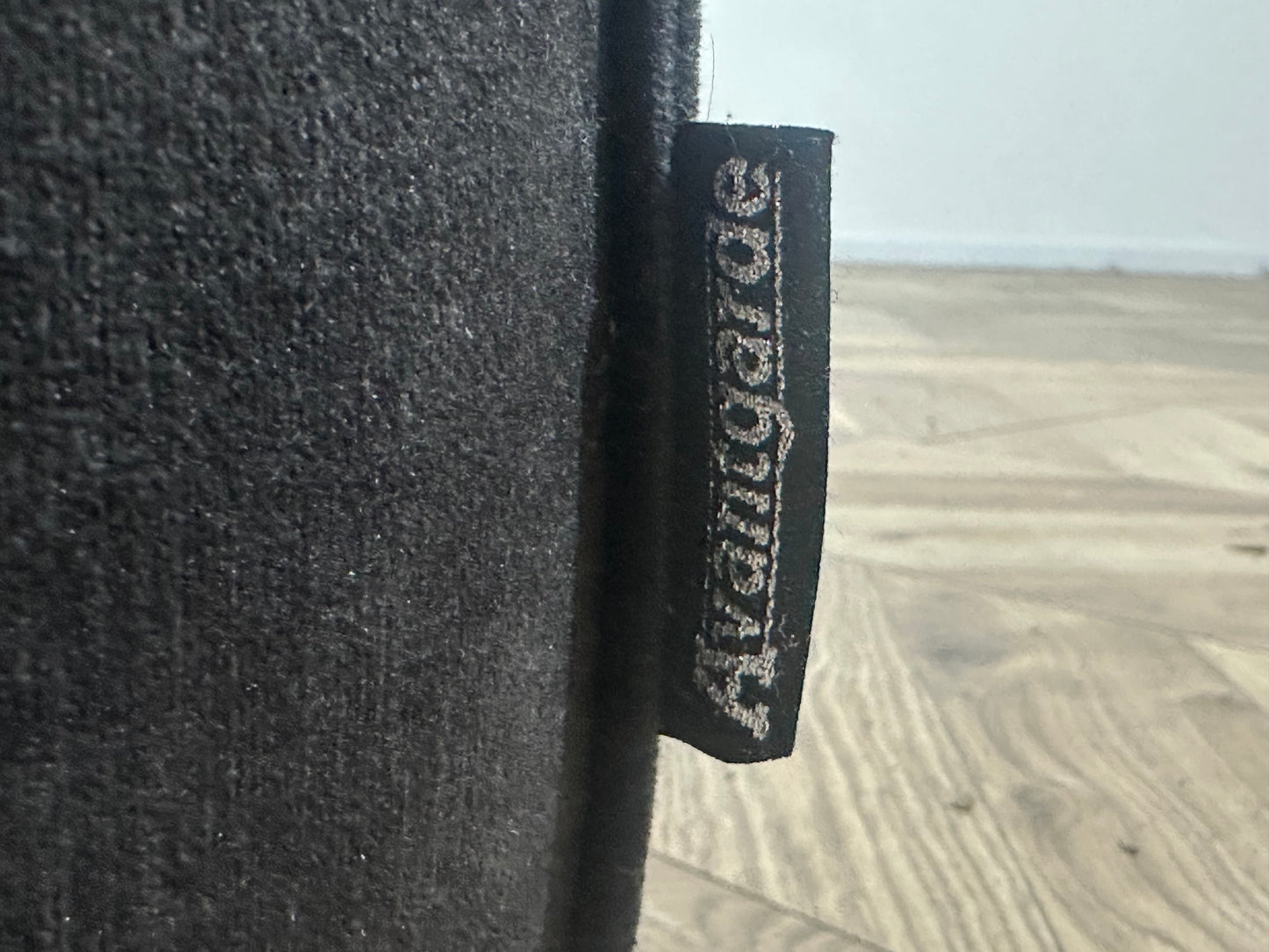 AvantGarde Antraciet Velvet U Bank ~ Vaste Kussens