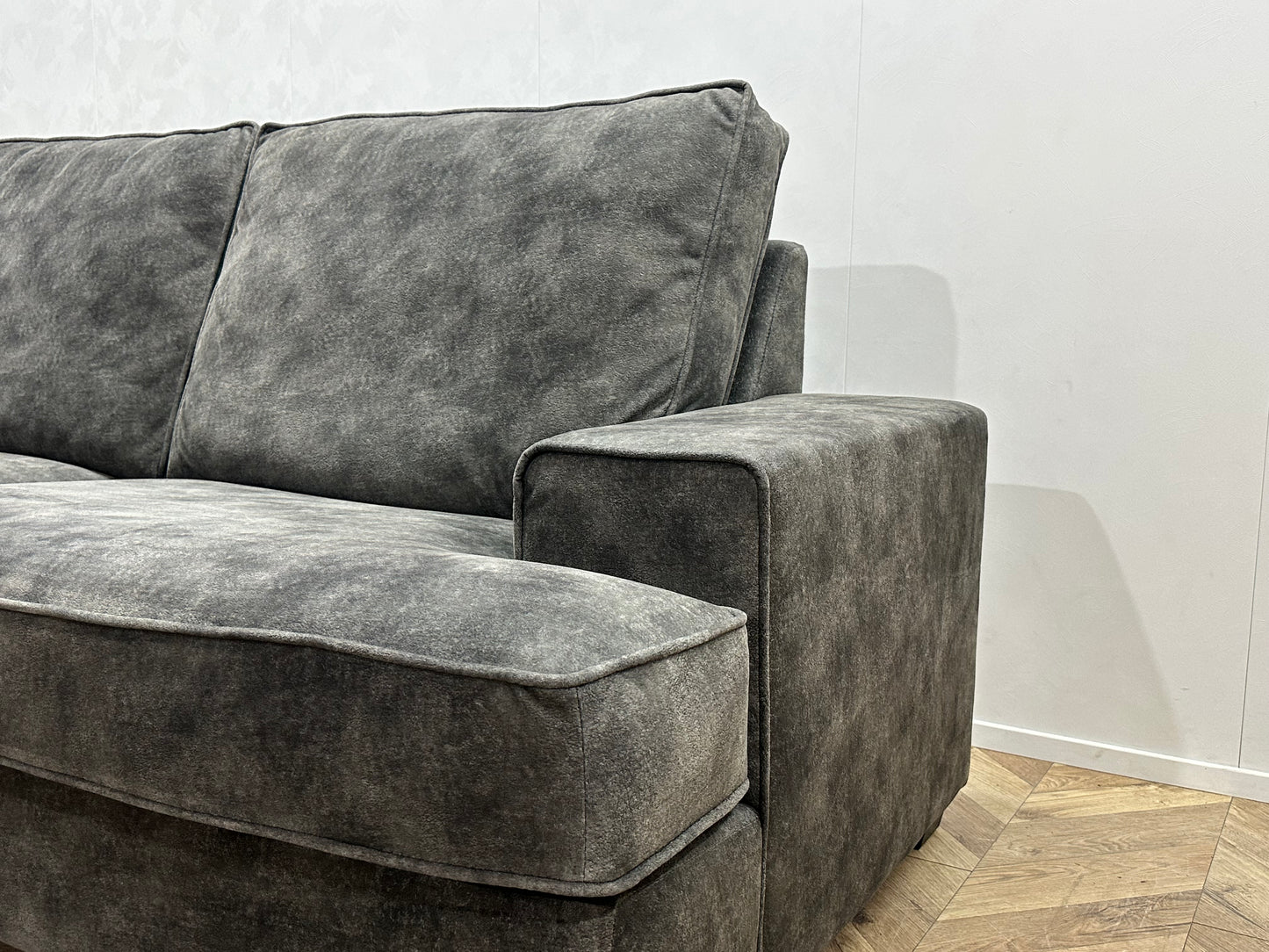 Urban Sofa Antraciet Velvet Banken Set ~ Nieuwstaat