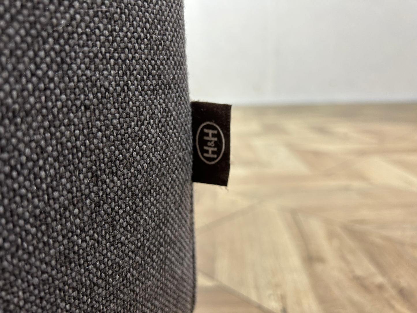 H&H Grijze U Bank ~ Losse Kussens Met Afneembare Hoezen