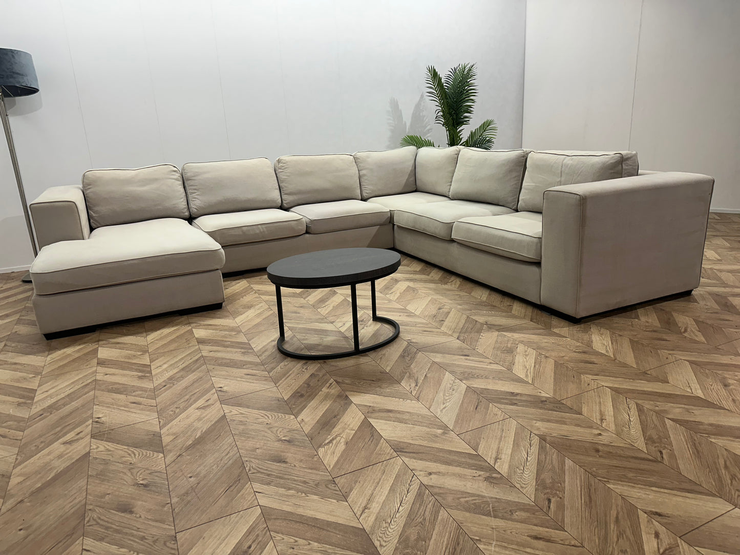 Crème Ruime U Bank ~ Losse Kussens Met Afneembare Hoezen