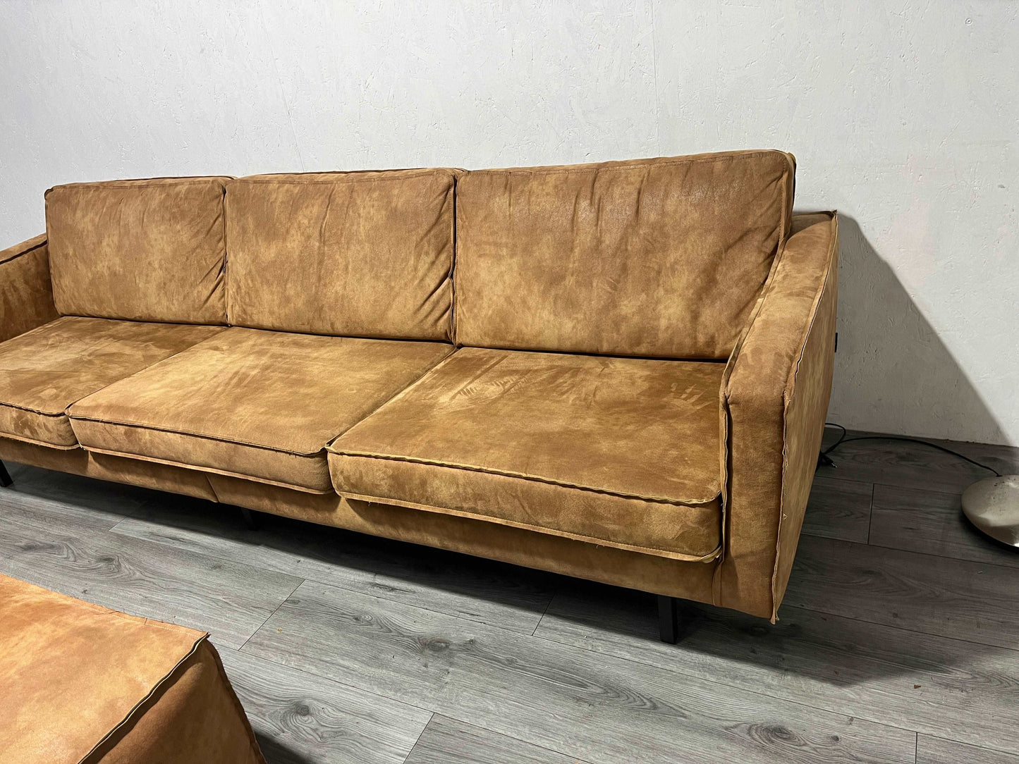 Be Pure Cognac Bruine 3 Zitter Inc. Hocker