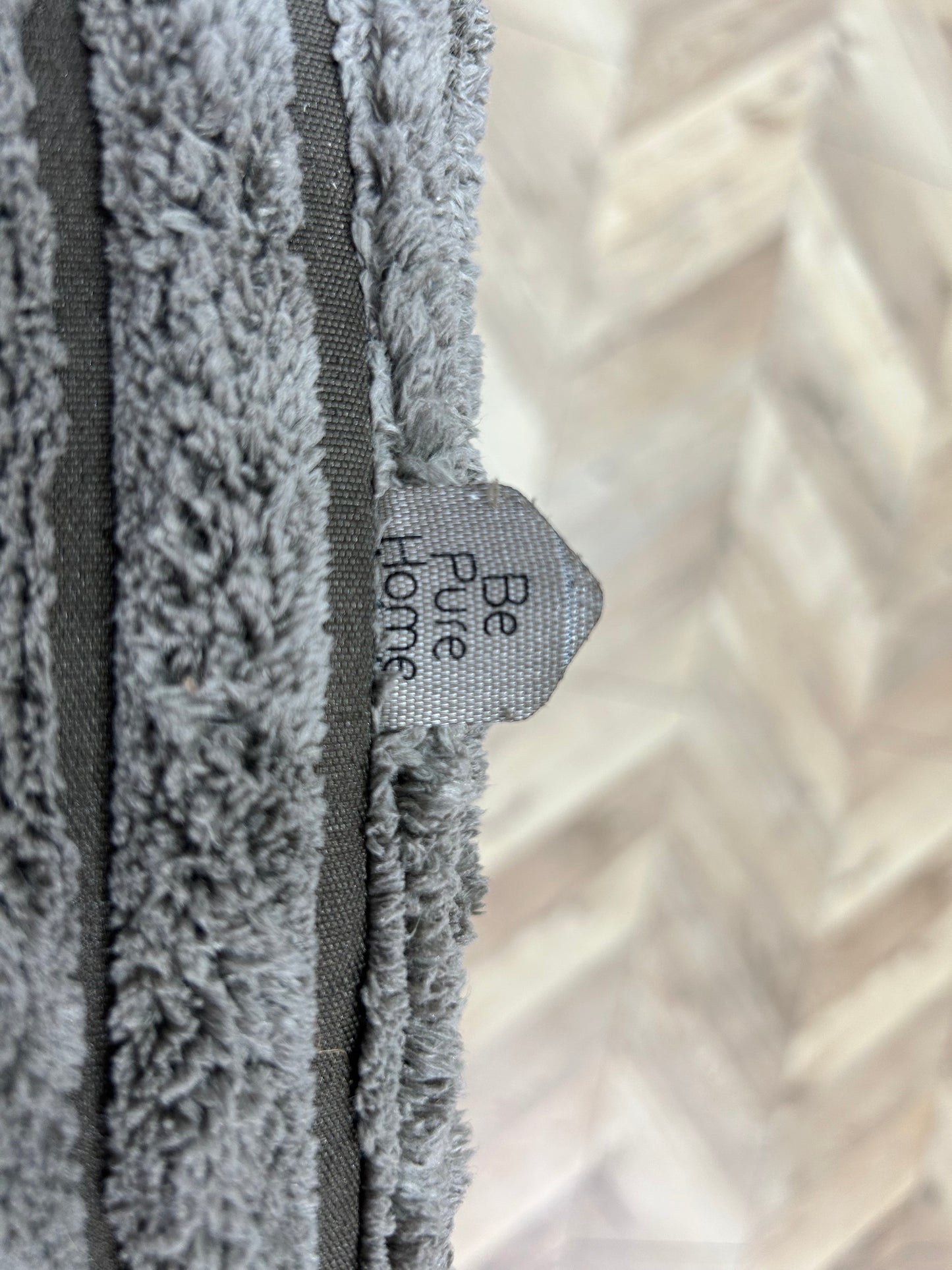 Be Pure Bruine Ribstof Bankenset ~ Losse Rugkussens Met Afneembare Hoezen