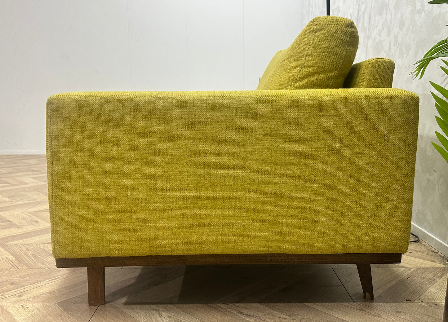 Gele Fauteuil Inc Hocker ~ Losse Kussens Met Afneembare Hoezen