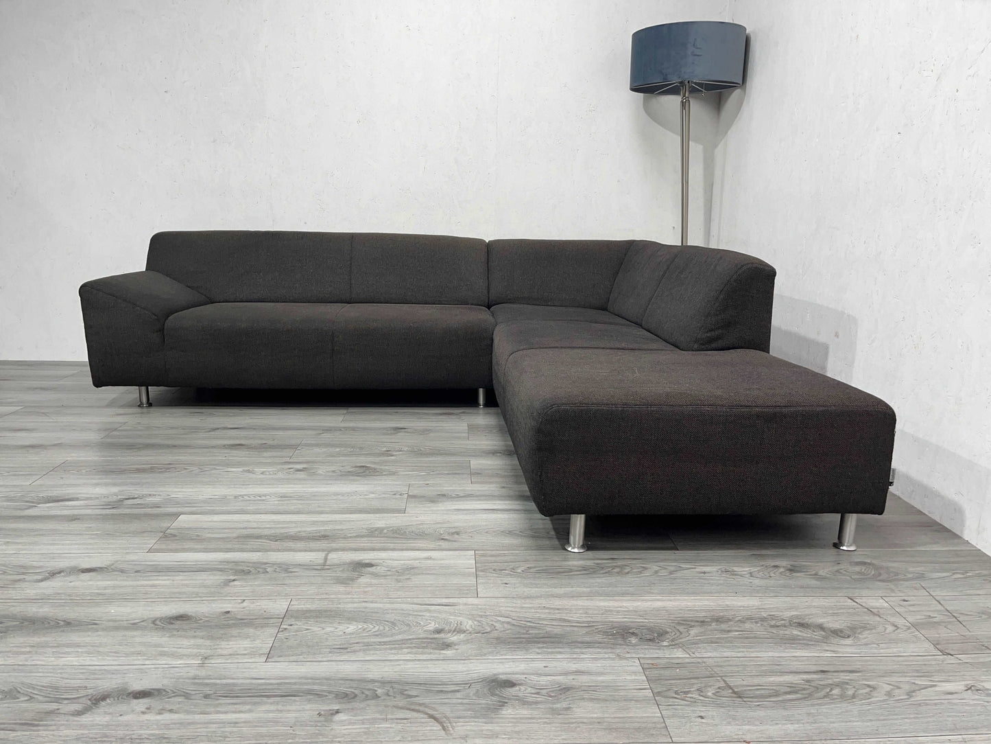 Donker Bruine Topform Hoekbank