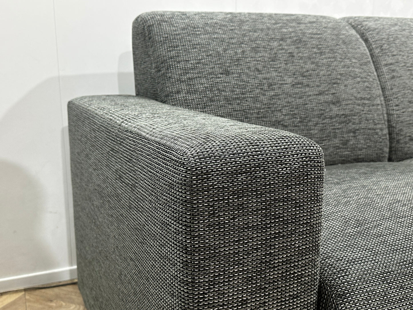 Grijze Hoekbank Inc Fauteuil