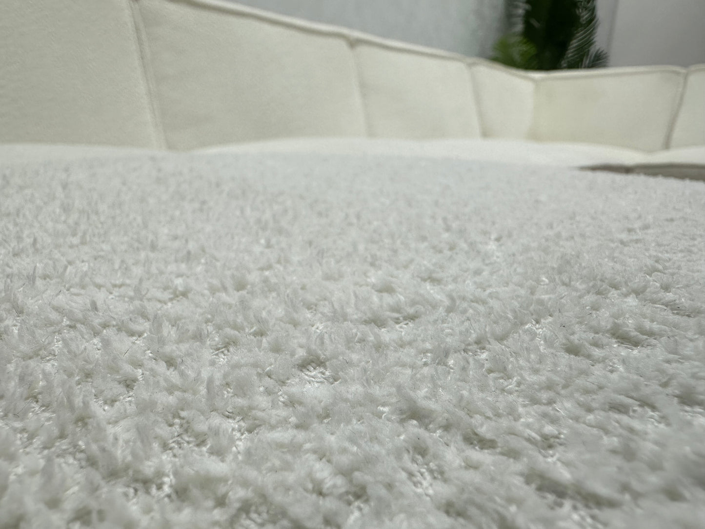 Witte Bloucé Stoffen U Bank ~ Vaste Kussens