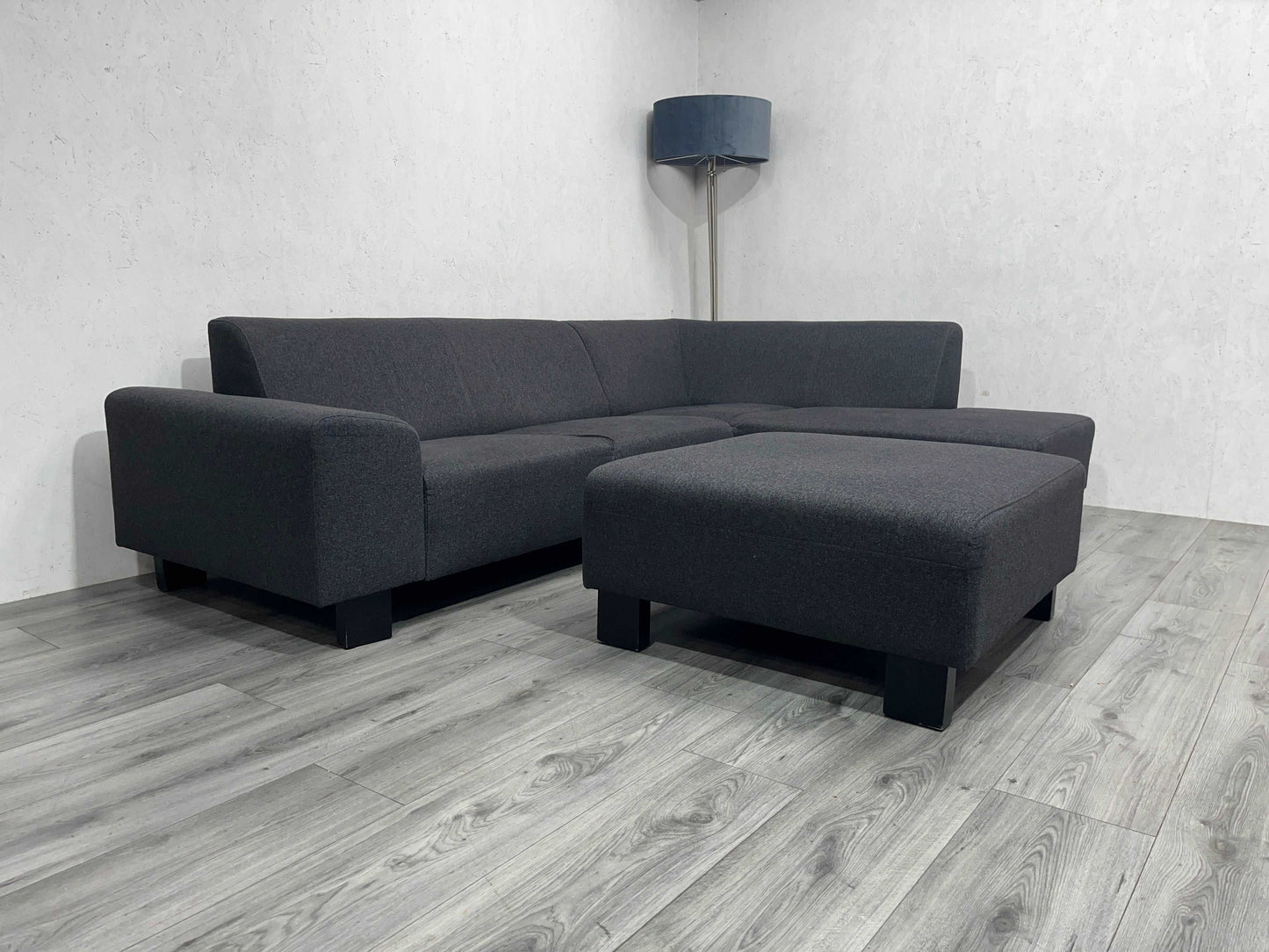 Antraciet HoekBank Inc. hocker