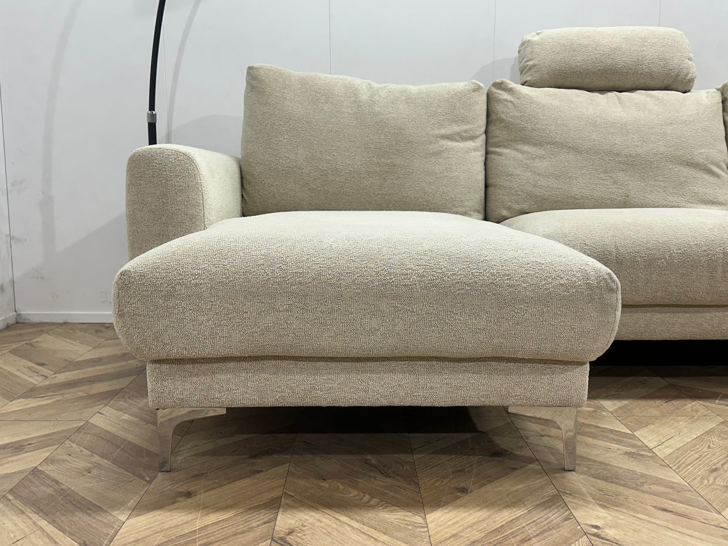 Crème Bouclé Ruime U Bank ~ Vaste Kussens