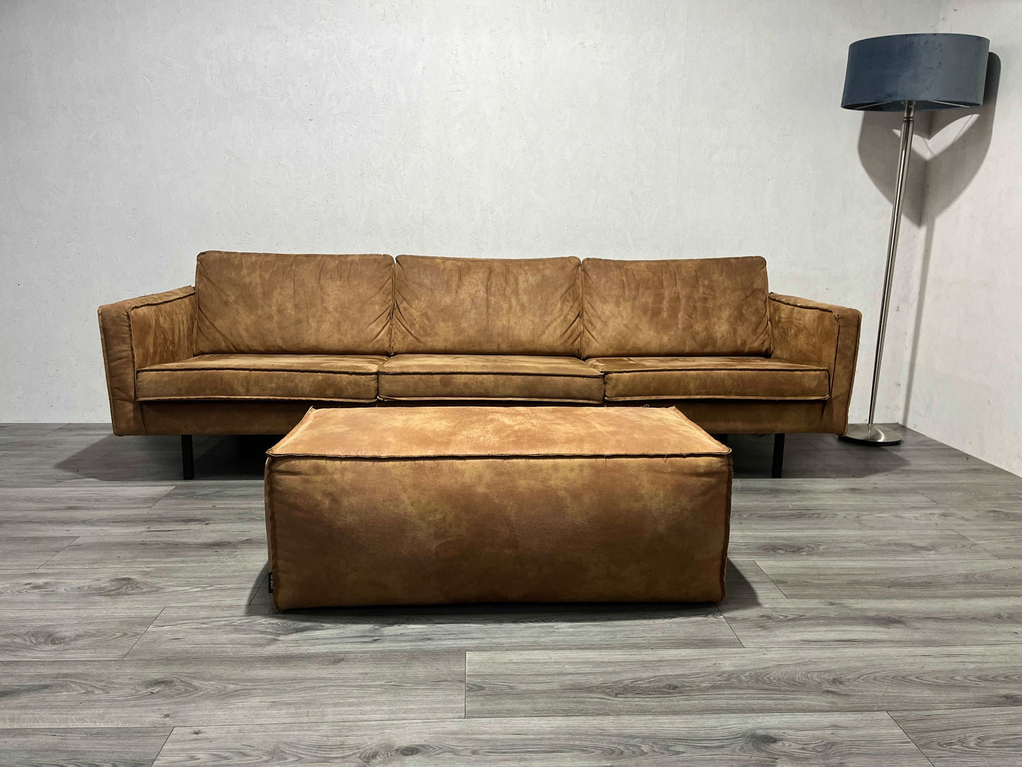 Be Pure Cognac Bruine 3 Zitter Inc. Hocker