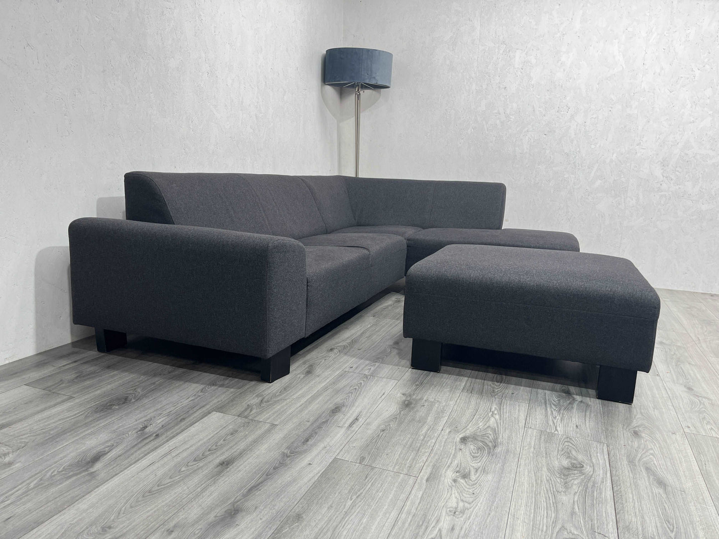 Antraciet HoekBank Inc. hocker