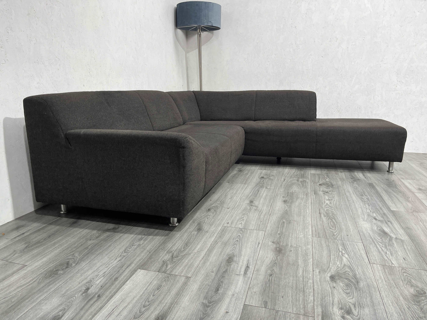 Donker Bruine Topform Hoekbank