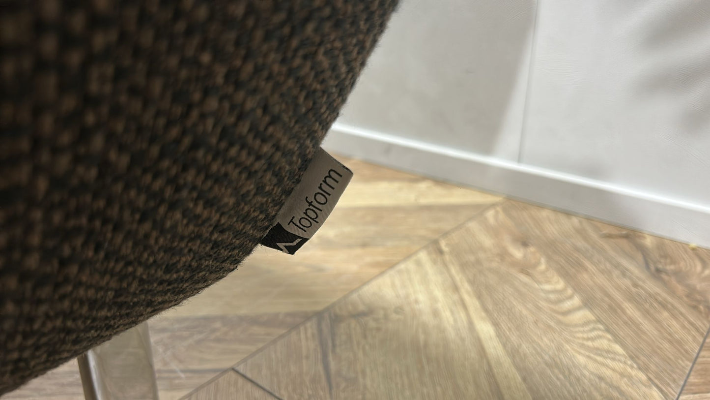 Topform Bruine Hoekbank ~ Nieuwstaat