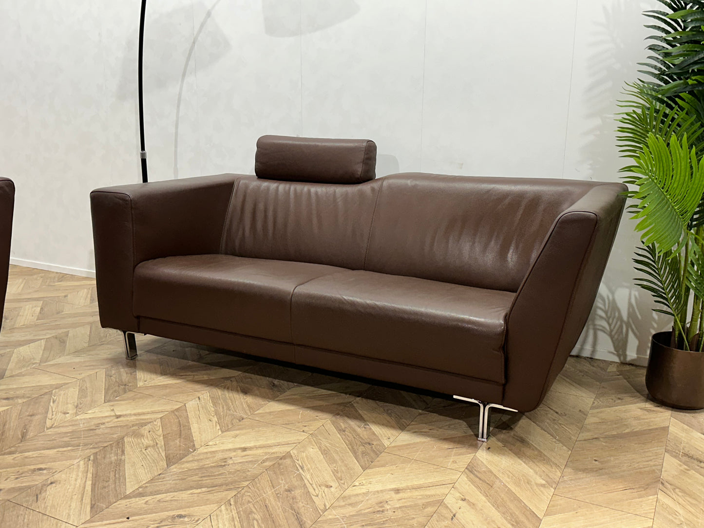 Montèl Echt Lederen Design Banken Set ~ Nieuwstaat