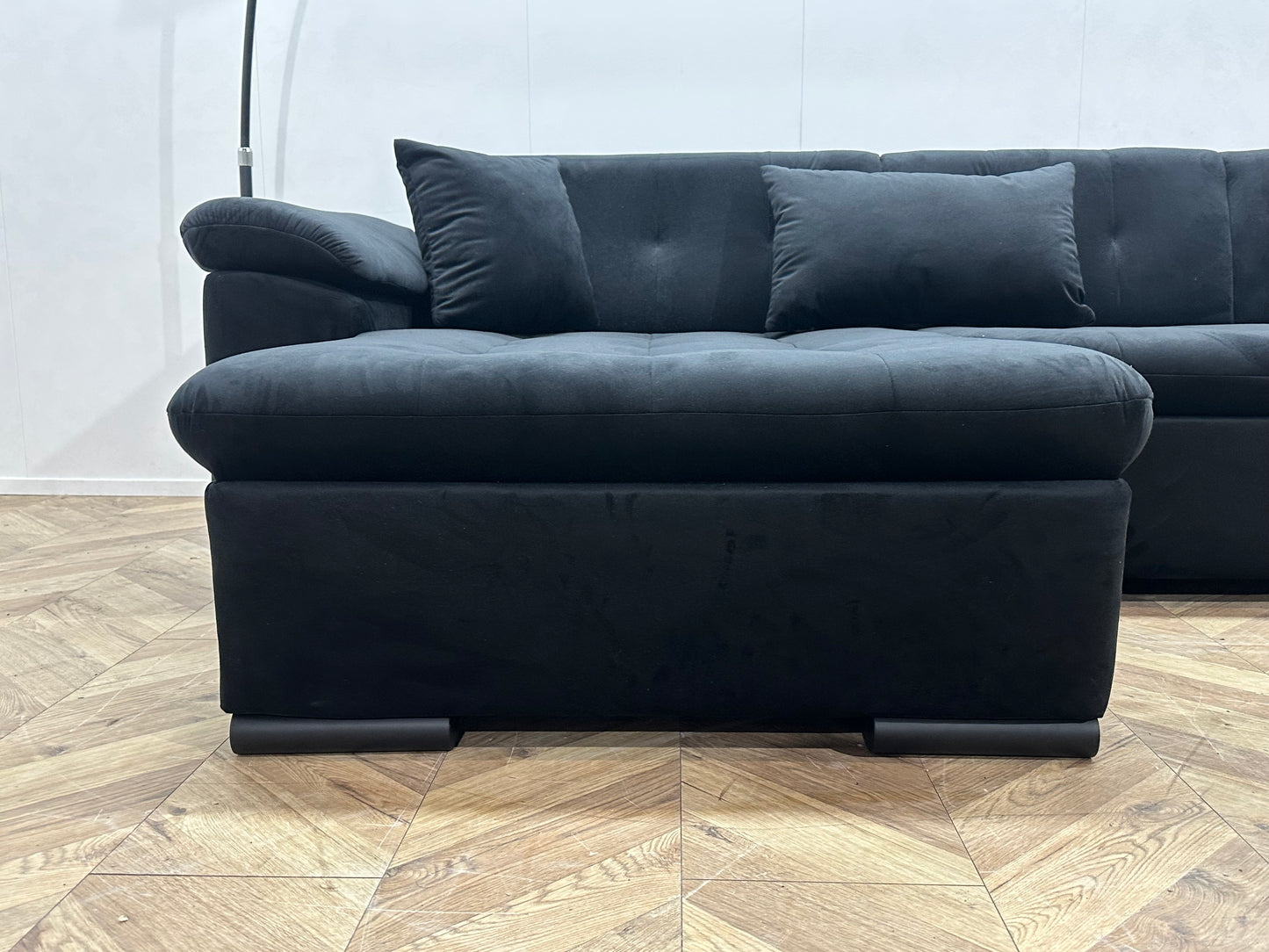 !Showroommodel! Zwart Velvet U Bank