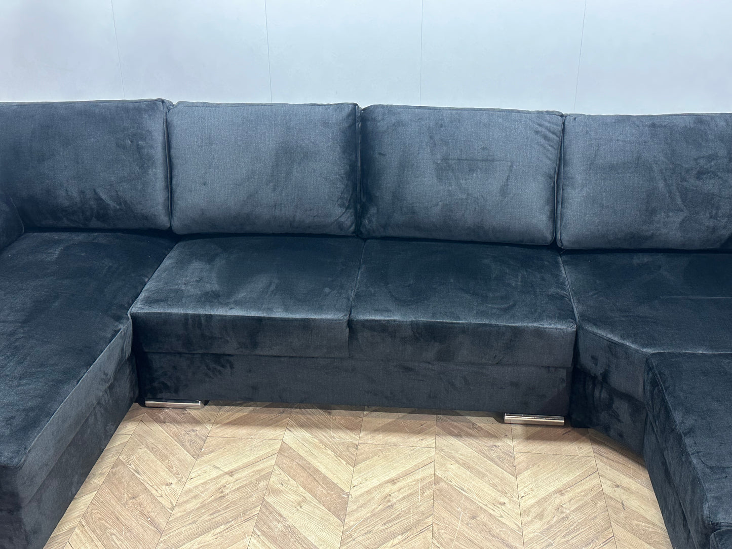 !Showroommodel! Zwart Velvet U Bank