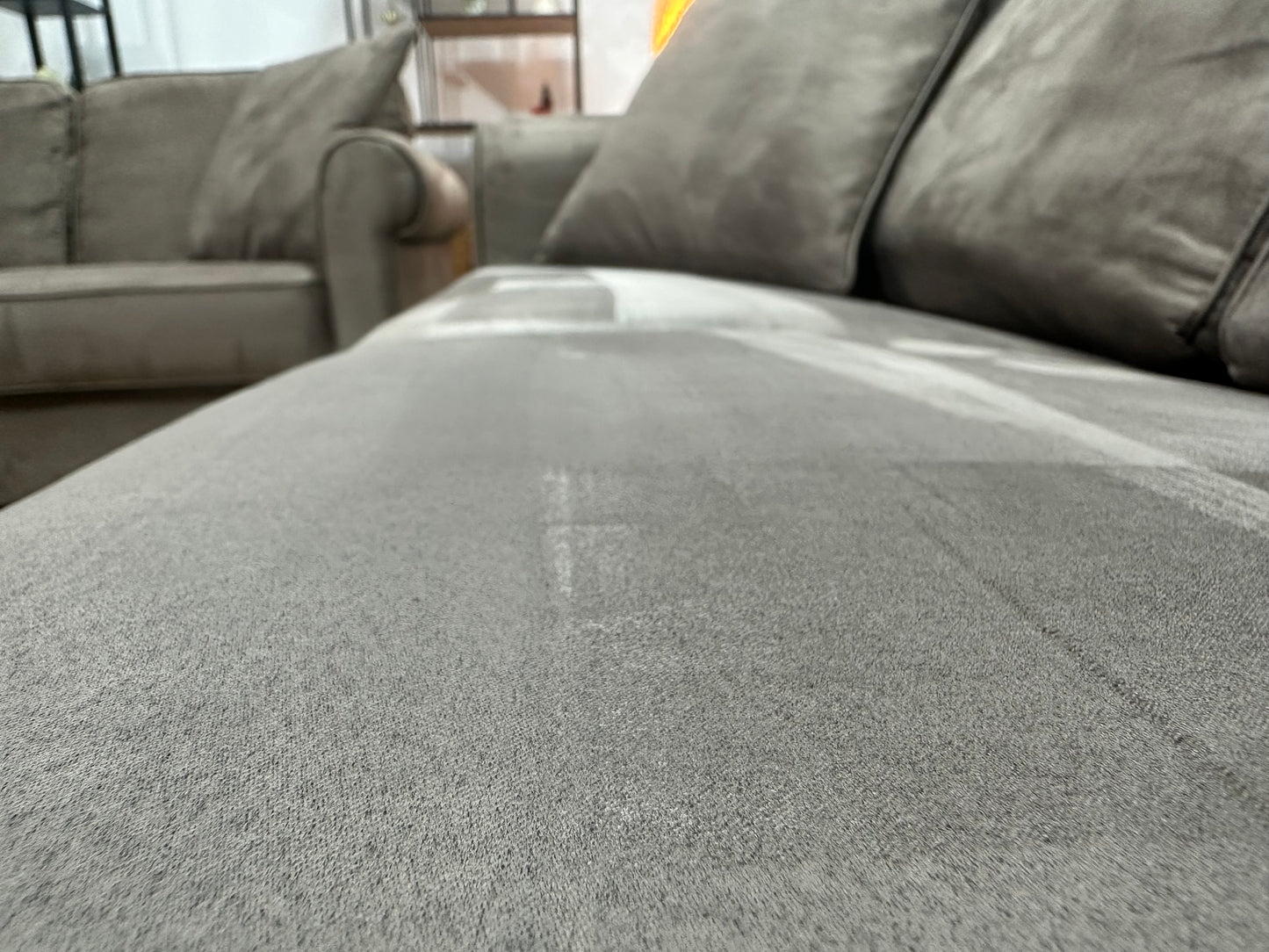 Licht Bruine Velvet Banken Set ~ Nieuwstaat