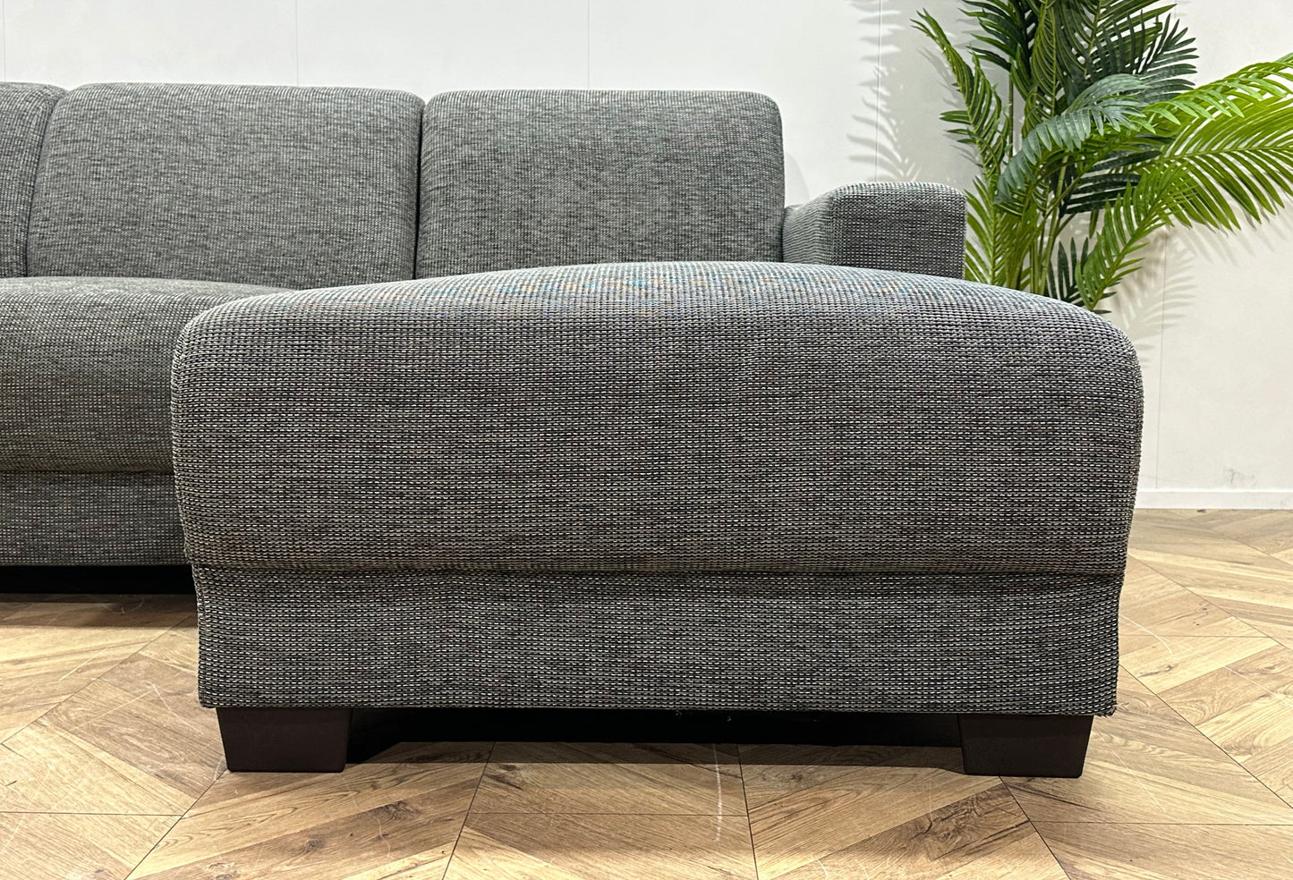 Grijze Hoekbank Inc Fauteuil
