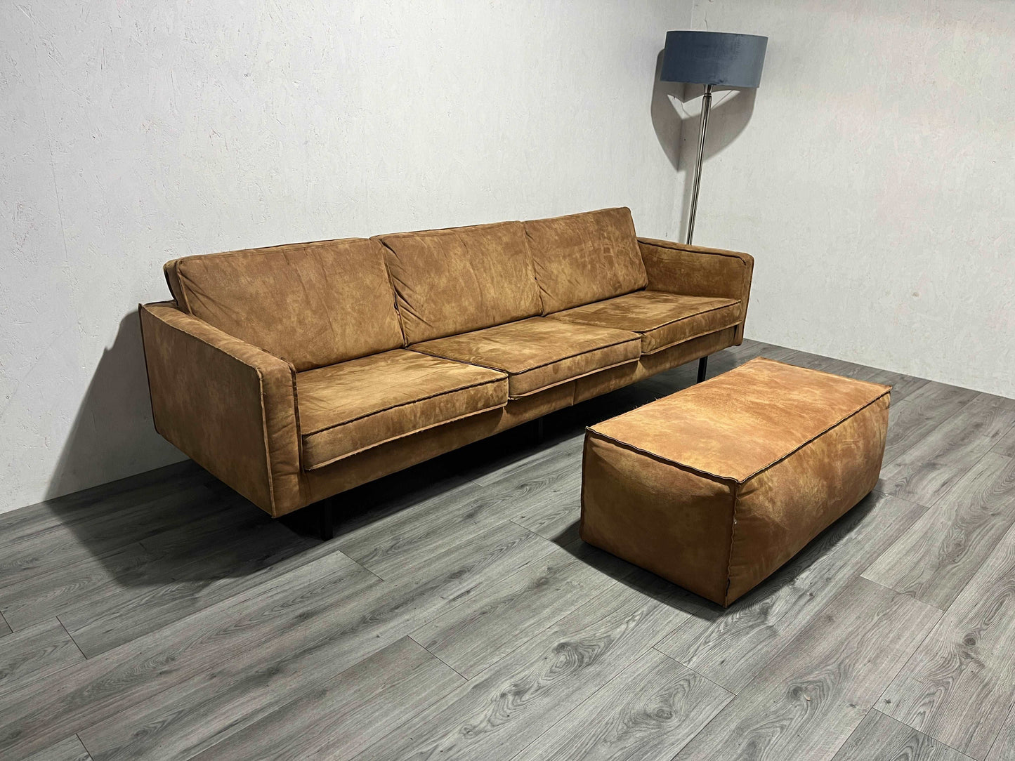 Be Pure Cognac Bruine 3 Zitter Inc. Hocker