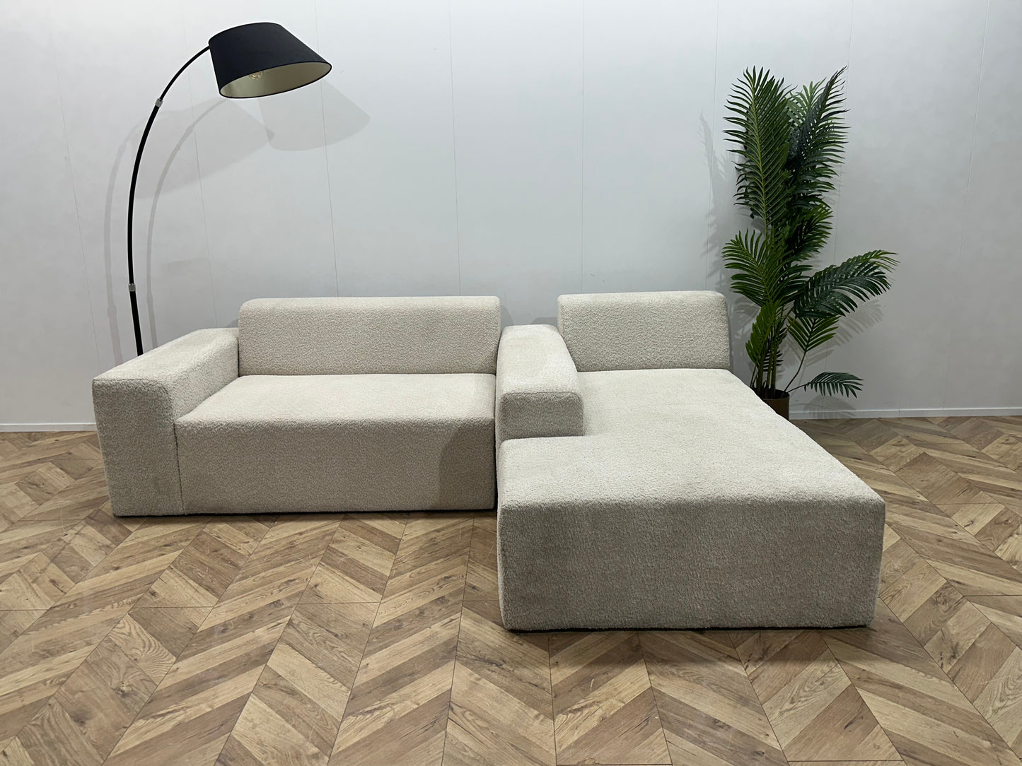 Witte Bouclé Designbank