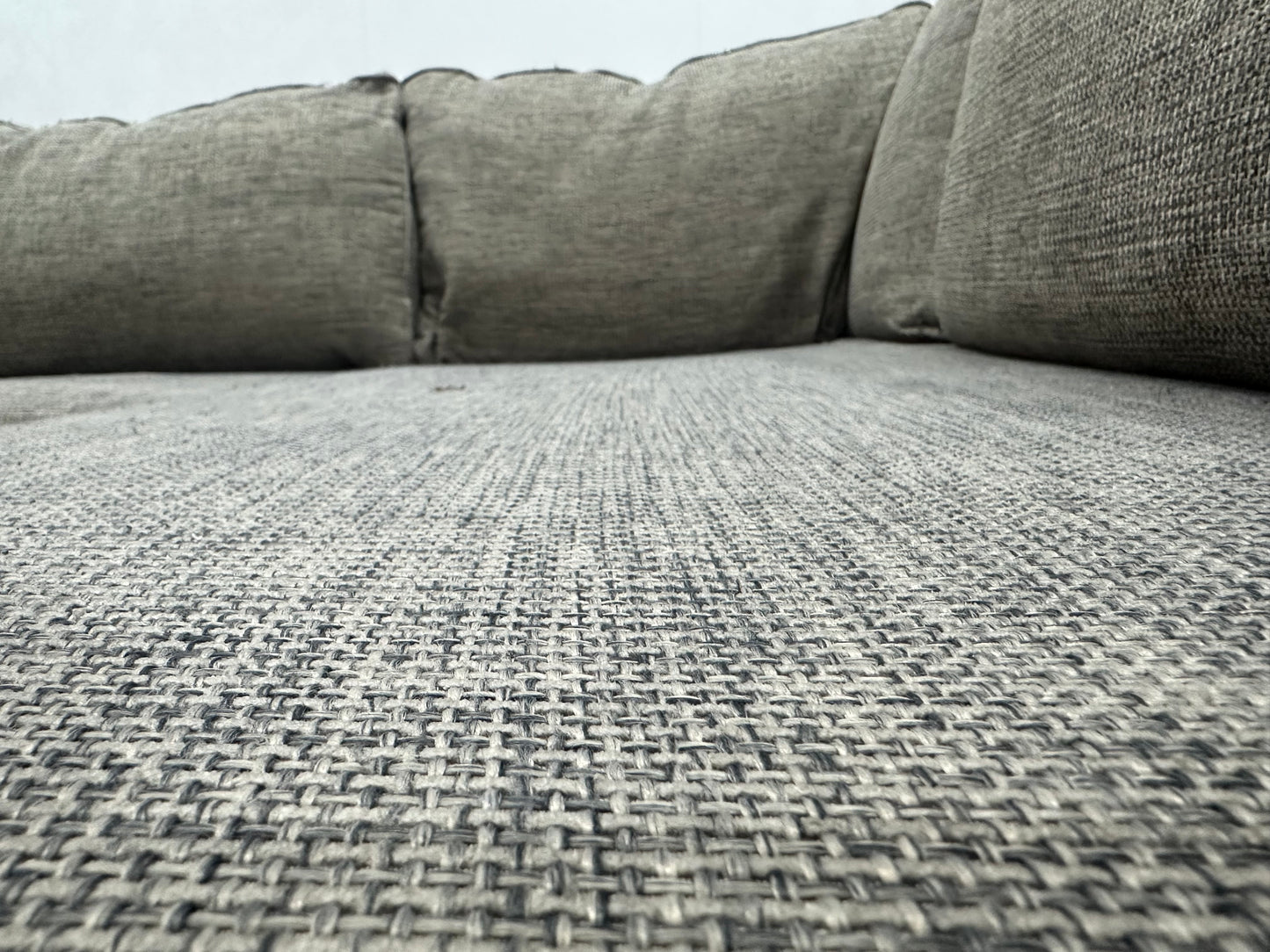 Goossens Grijze Hoekbank ~ Losse Kussens Met Afneembare Hoezen