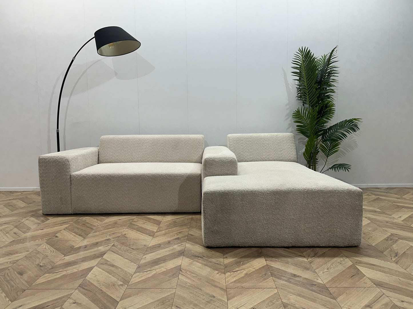Witte Bouclé Designbank