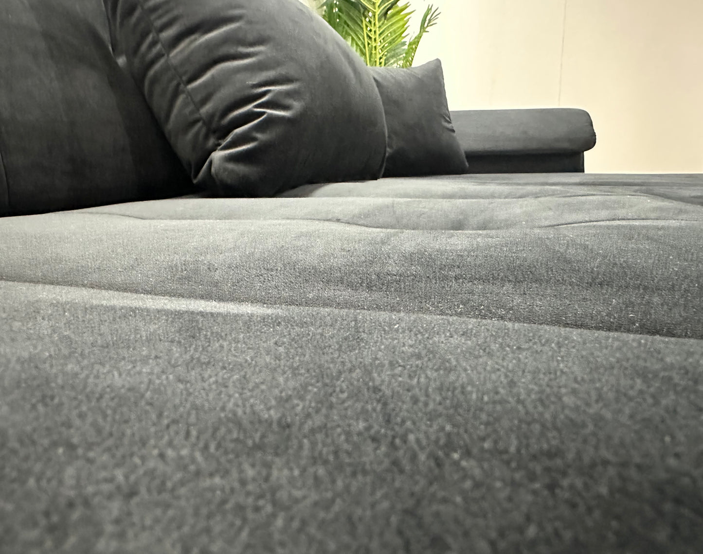 !Showroommodel! Zwart Velvet U Bank