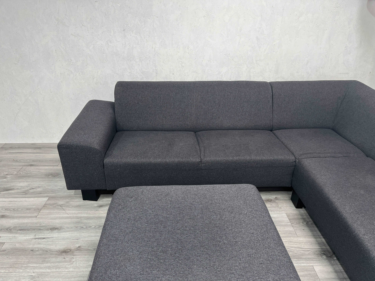 Antraciet HoekBank Inc. hocker