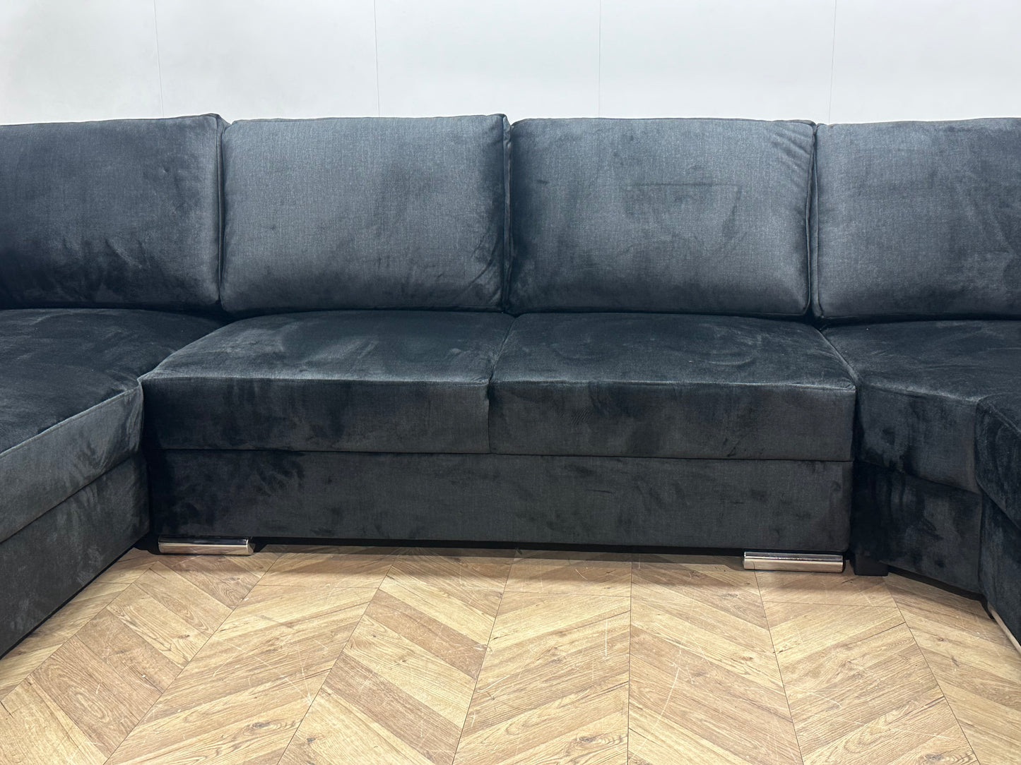 !Showroommodel! Zwart Velvet U Bank