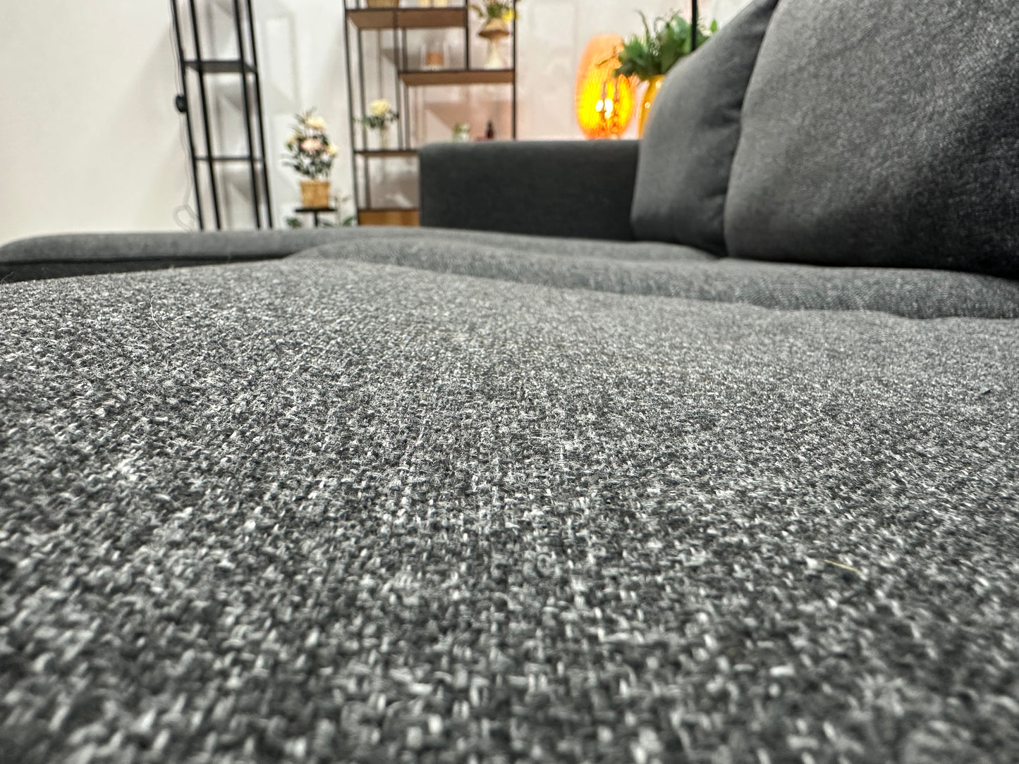 Antraciet Hoekbank ~ Meerdere Opstellingen