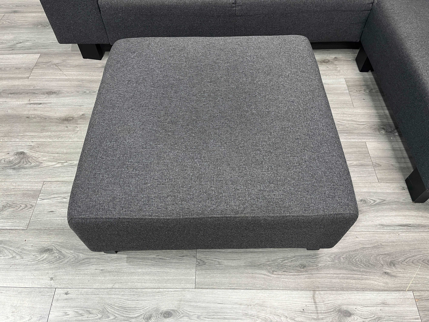 Antraciet HoekBank Inc. hocker