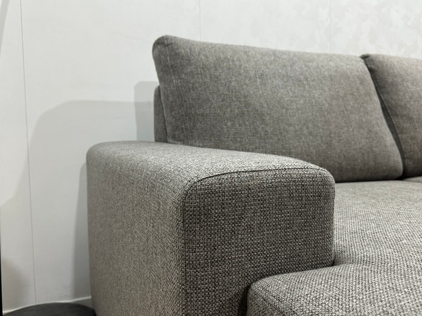 Licht Grijze U Bank ~ Losse Rugkussens Met Afneembare Hoezen